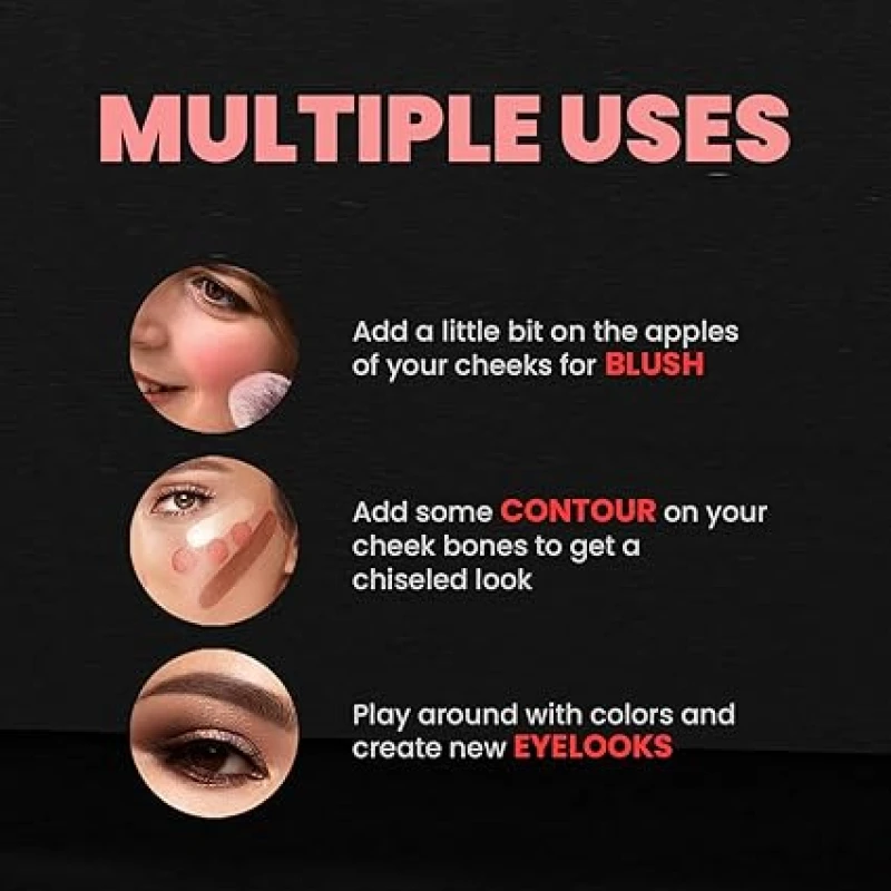 MARS Infinity Lip Palette | Demi Matte | 16 Colors to Infinte Lipstick Colors | Free Spatula cum Applicator (36.0 gm) (02-Multicolor) thumbnail 8